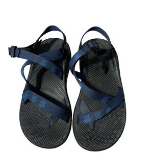 Chaco Black and Navy Sandals